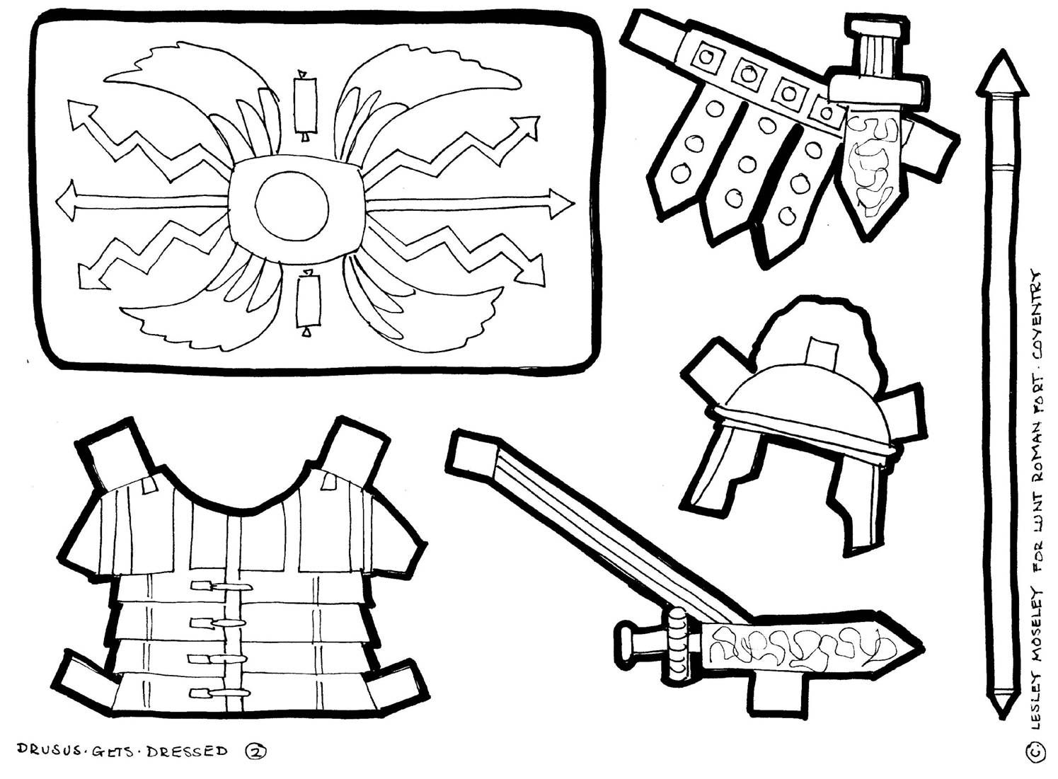 1495x1101 Roman Soldier Armor Coloring Page Drawing Roman