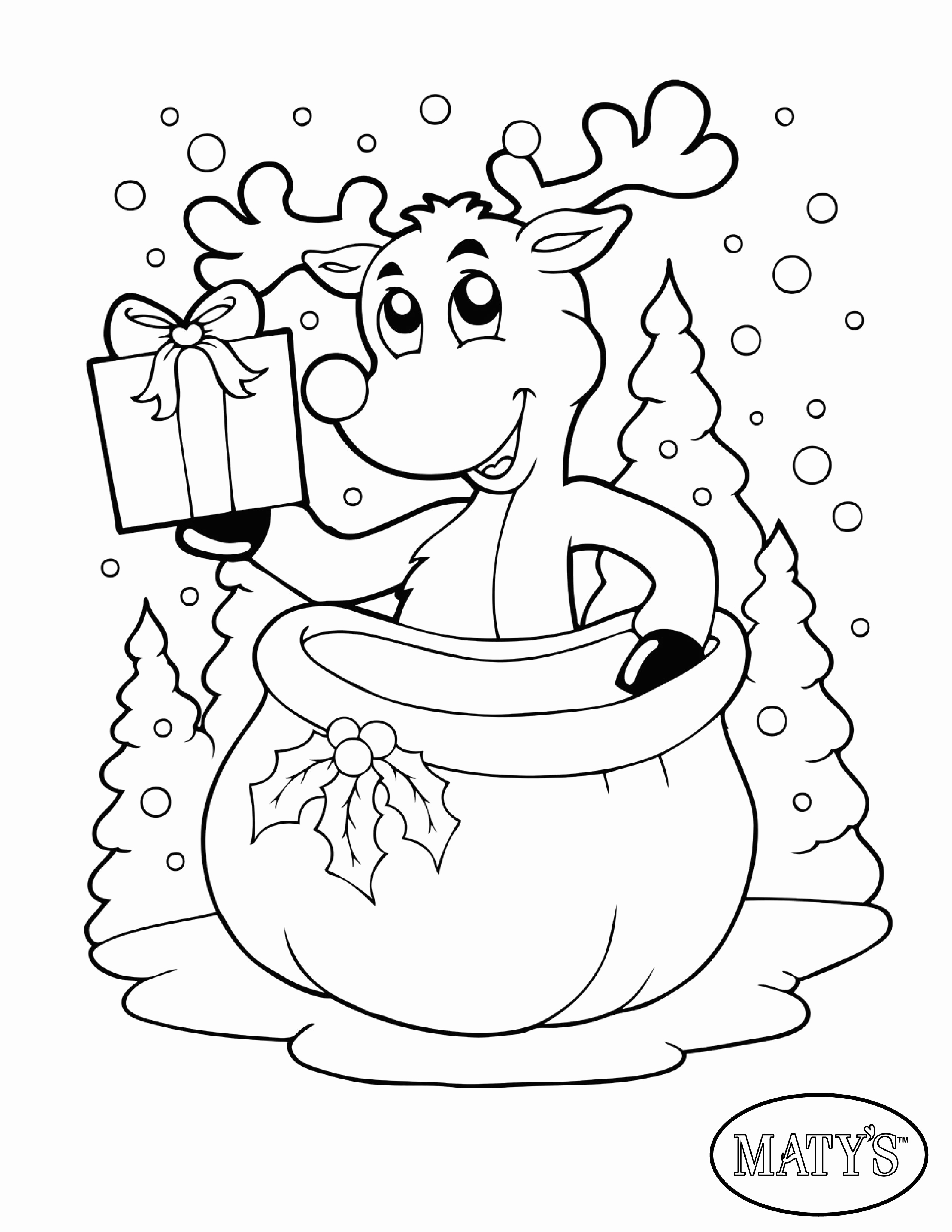 2550x3300 Chirstmas Coloring Pages Inspirational Here S A Holiday Printable