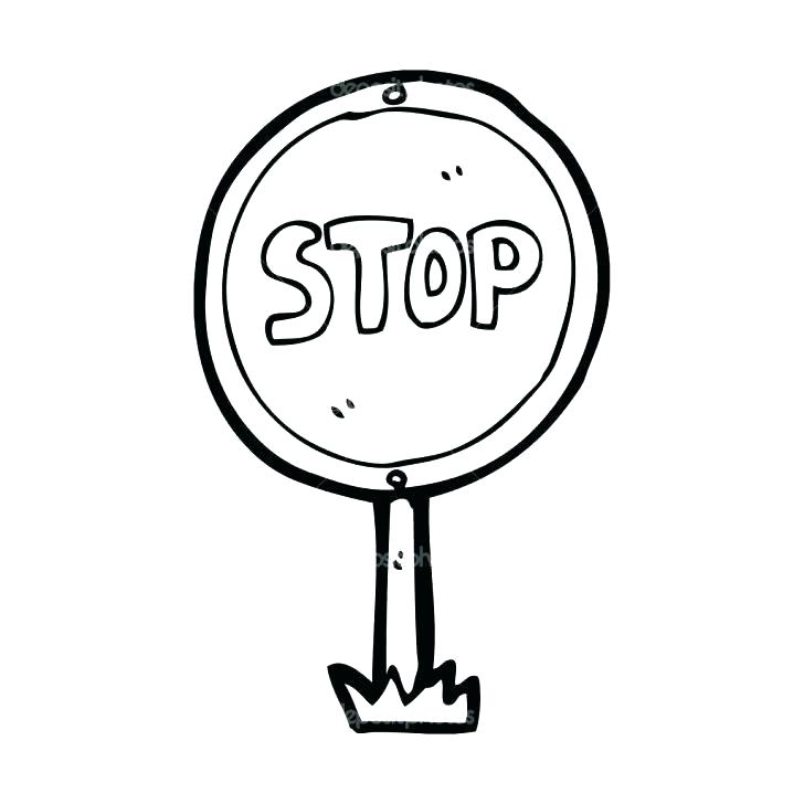 728x728 Printable Stop Light Coloring Pages Stop Sign Coloring Stop