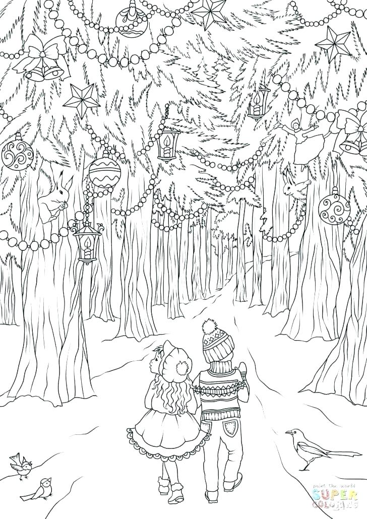 728x1030 Forest Coloring Pages Large Size Of Forest Coloring Page
