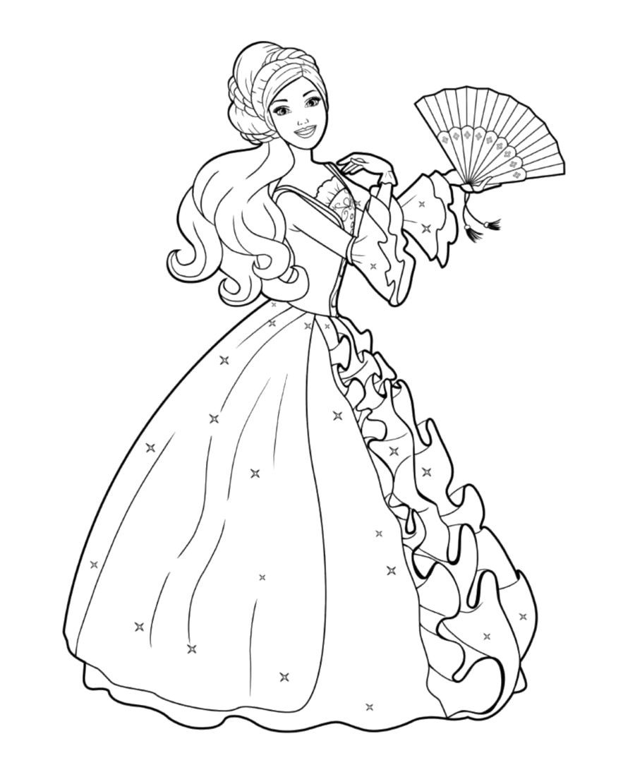 Ken Doll Coloring Pages