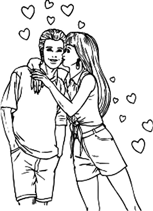 600x829 Barbie Doll Coloring Pages Fresh Barbie And Ken Coloring Pages