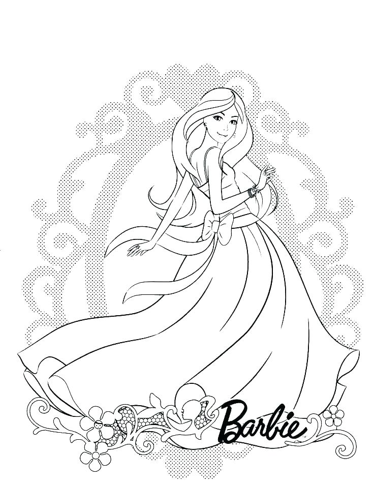 736x952 Barbie Doll Coloring Pages Nice Barbie Coloring Pages Page A Check