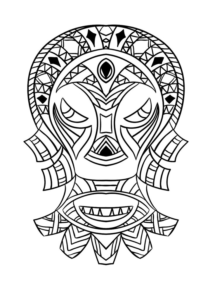 736x1029 20 Best African Animal Mindfulness Colouring Images