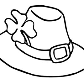 268x268 Kentucky Derby Coloring Pages Animal Jr Derby Hat Coloring Page