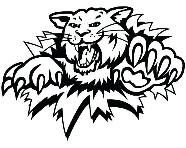 600x480 Wildcat Coloring Page Adult Wild Cat Coloring Page Printable Pages