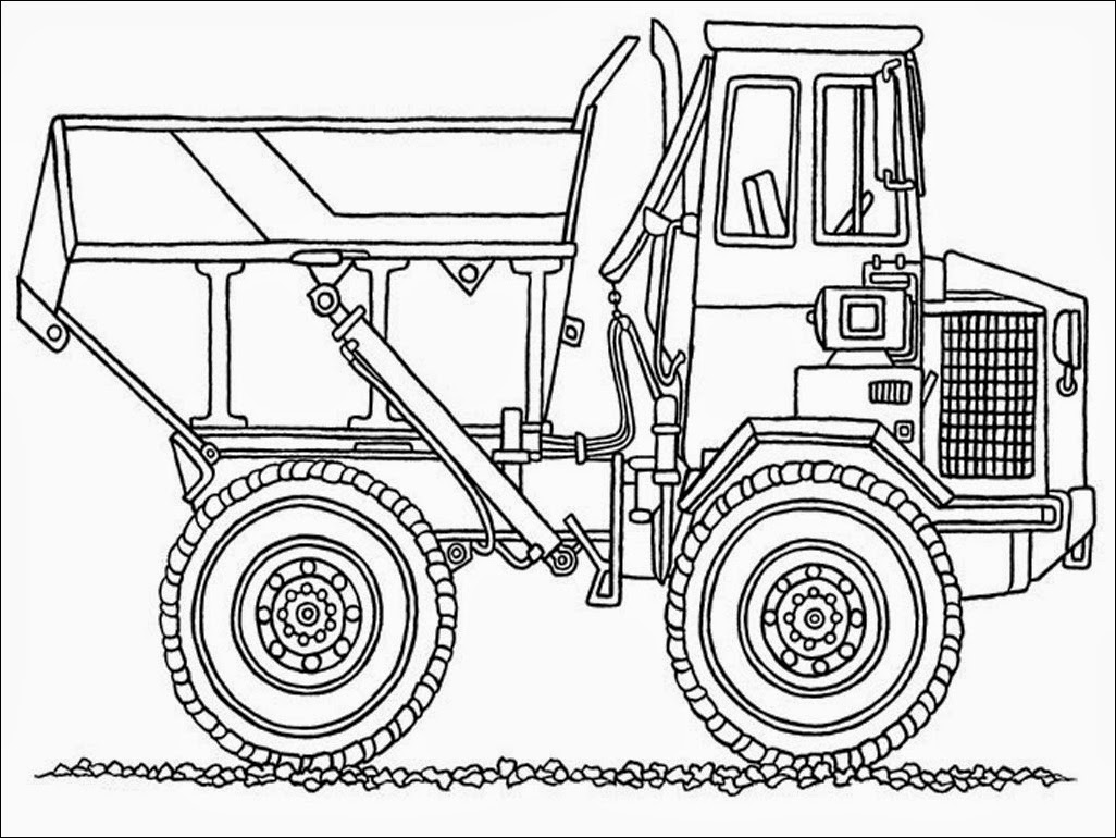 1026x770 Kenworth Dump Truck Coloring Pages