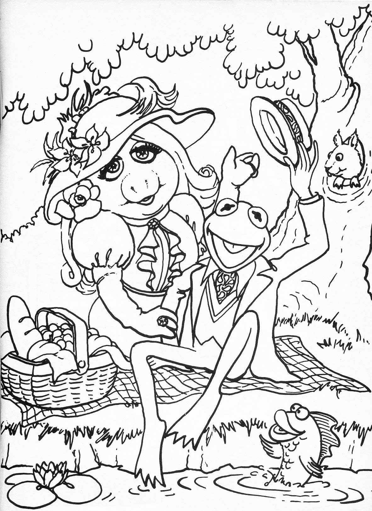 1182x1626 Cool Muppets Coloring Pages The Kermit Location Chicago