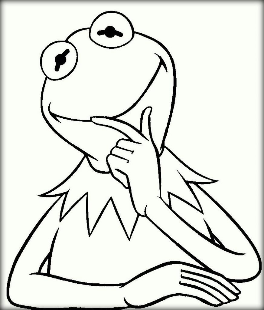 873x1024 Impressive Kermit The Frog Coloring Pages 11