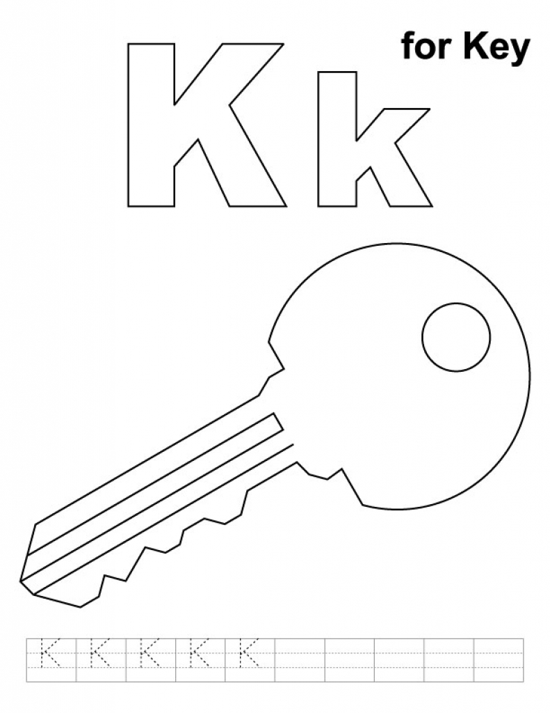 791x1024 Key Coloring Page Printable Key Coloring Page Printable Coloring