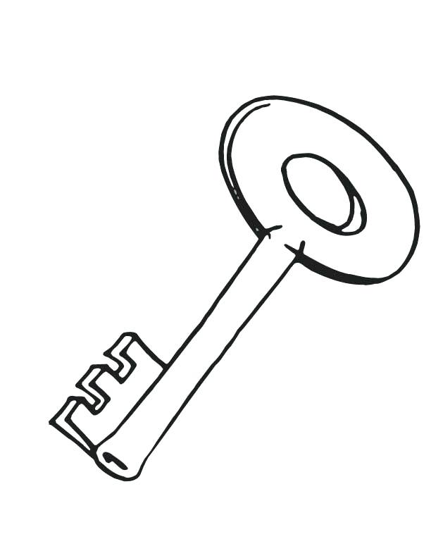 612x792 Key Coloring Page Printable Key Coloring Page Printable Incredible