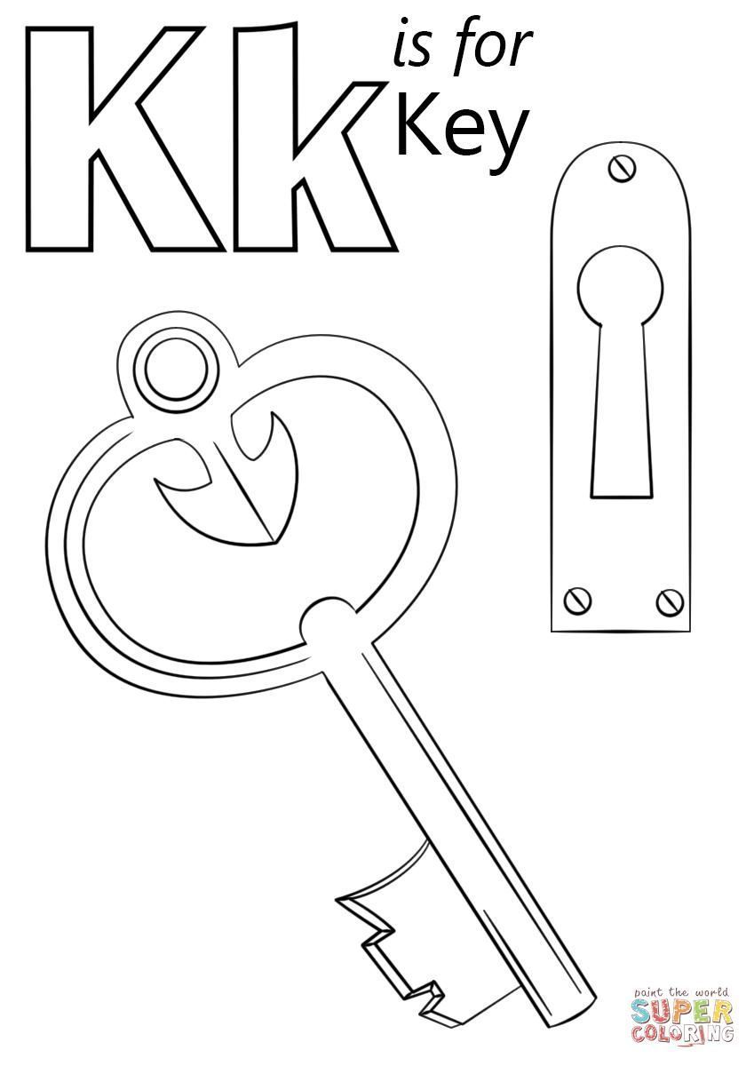 849x1200 Energy Keyboard Coloring Page Sheet Key