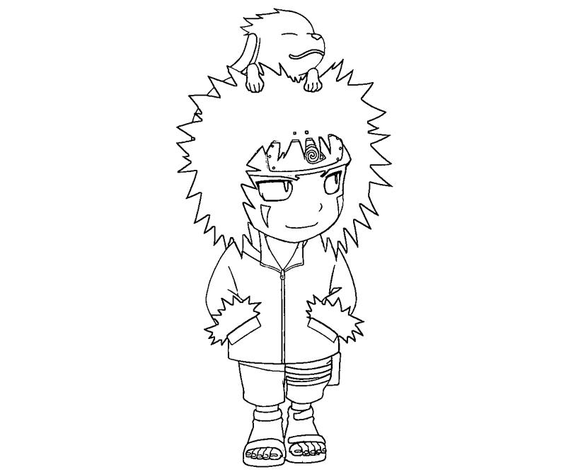 800x667 Kiba Inuzuka 12 Coloring Crafty Teenager