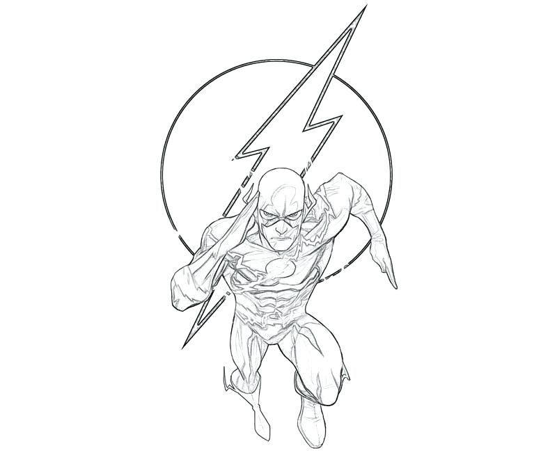 800x667 Paginas Para Colorear Imprimibles En Flash Flash Para Teen Titans