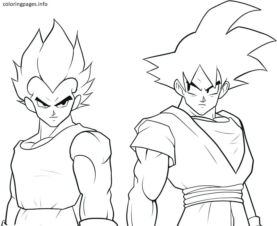 947x775 Amazing Kid Goku Coloring Pages And Dragon Ball Z 41 To Print