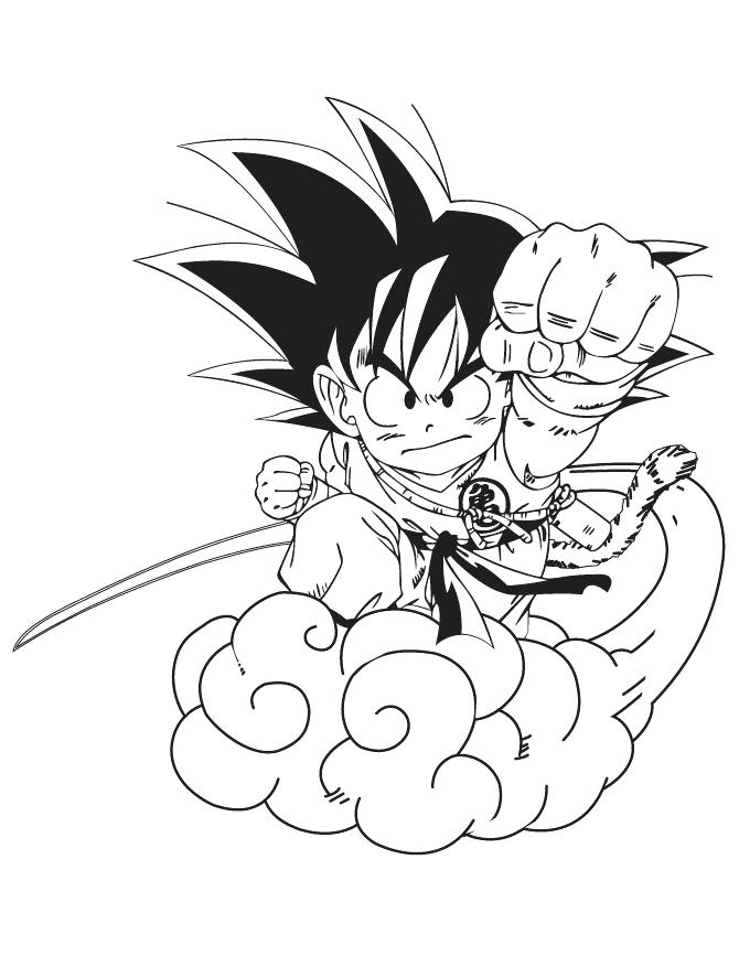 670x867 Dragon Ball Z Coloring Pages Goku Super Saiyan 5 Kids Coloring