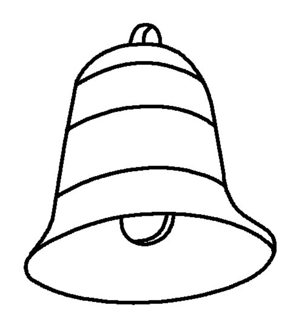 950x1054 Free Printable Bell Coloring Pages For Kids Church Bells Coloring