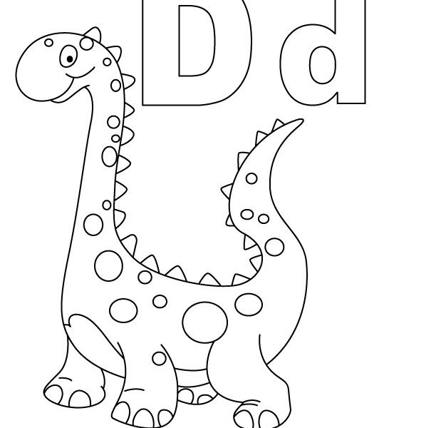 612x600 D Coloring Pages Preschool Coloring Page Ideas