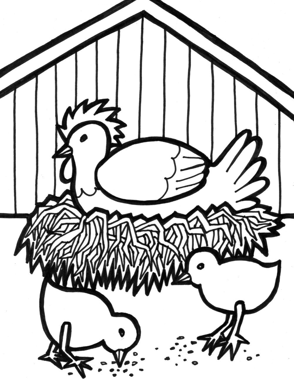 1000x1293 Free Printable Farm Animal Coloring Pages For Kids