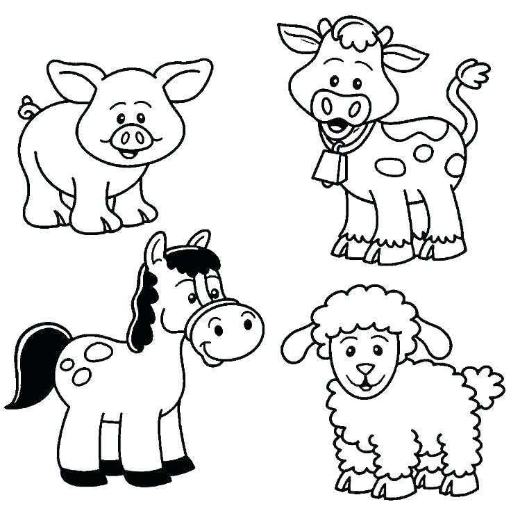 736x735 Print Coloring Pages Animals Pages Animals Adult Coloring Animals