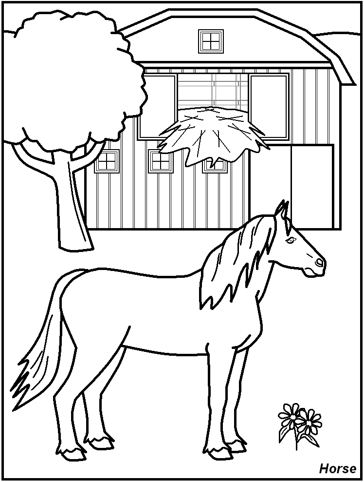748x989 Farm Coloring Pages Gorgeous Kids Coloring Pages Farm Animals