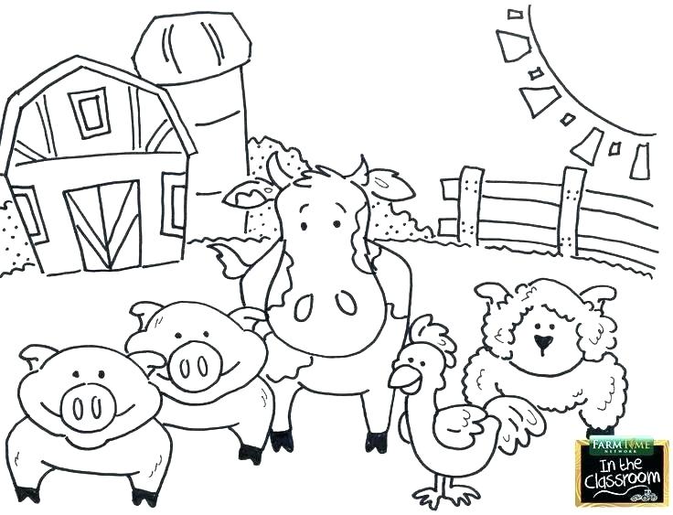 736x563 Free Printable Farm Animal Coloring Pages Free Farm Coloring Pages