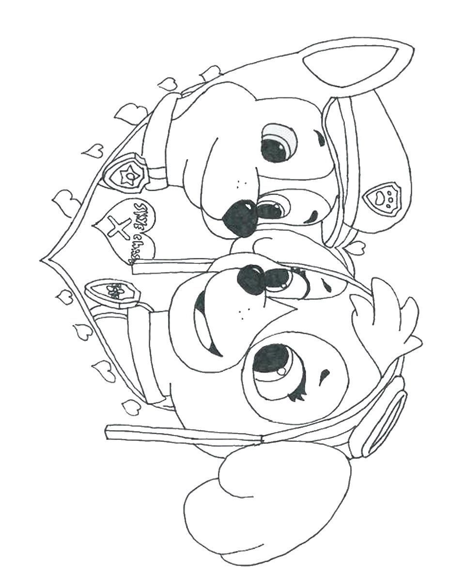 Kids Coloring Pages Paw Patrol