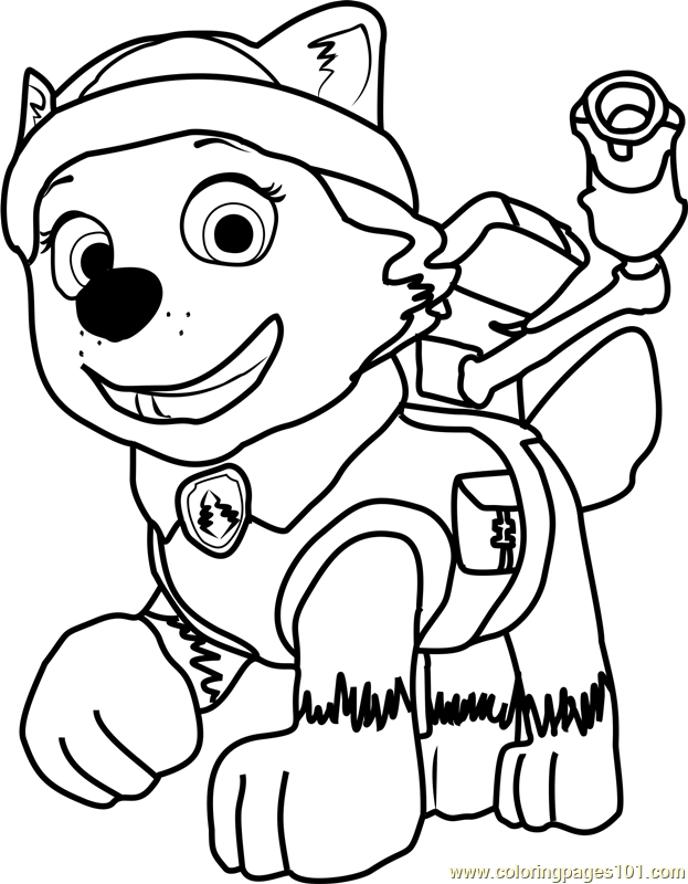623x800 Paw Patrol Coloring Pages