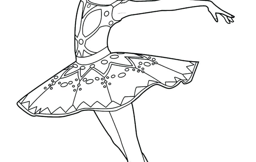 857x544 Ballerina Coloring Pages