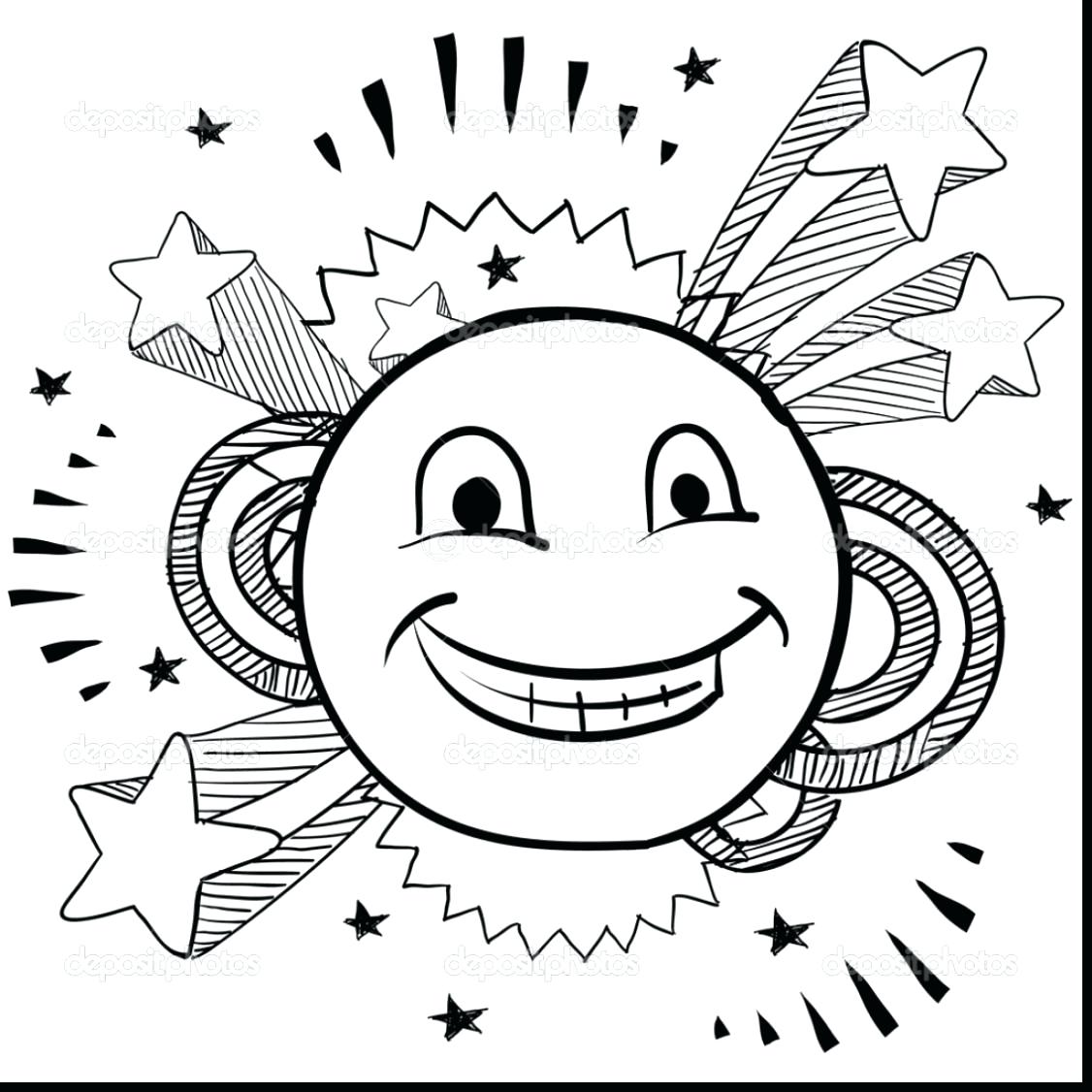 1126x1126 Free Printable Smiley Face Coloring Pages For Kids With Regard
