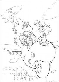 200x280 Dr. Seuss The Cat In The Hat Coloring Pages 2 Crafts