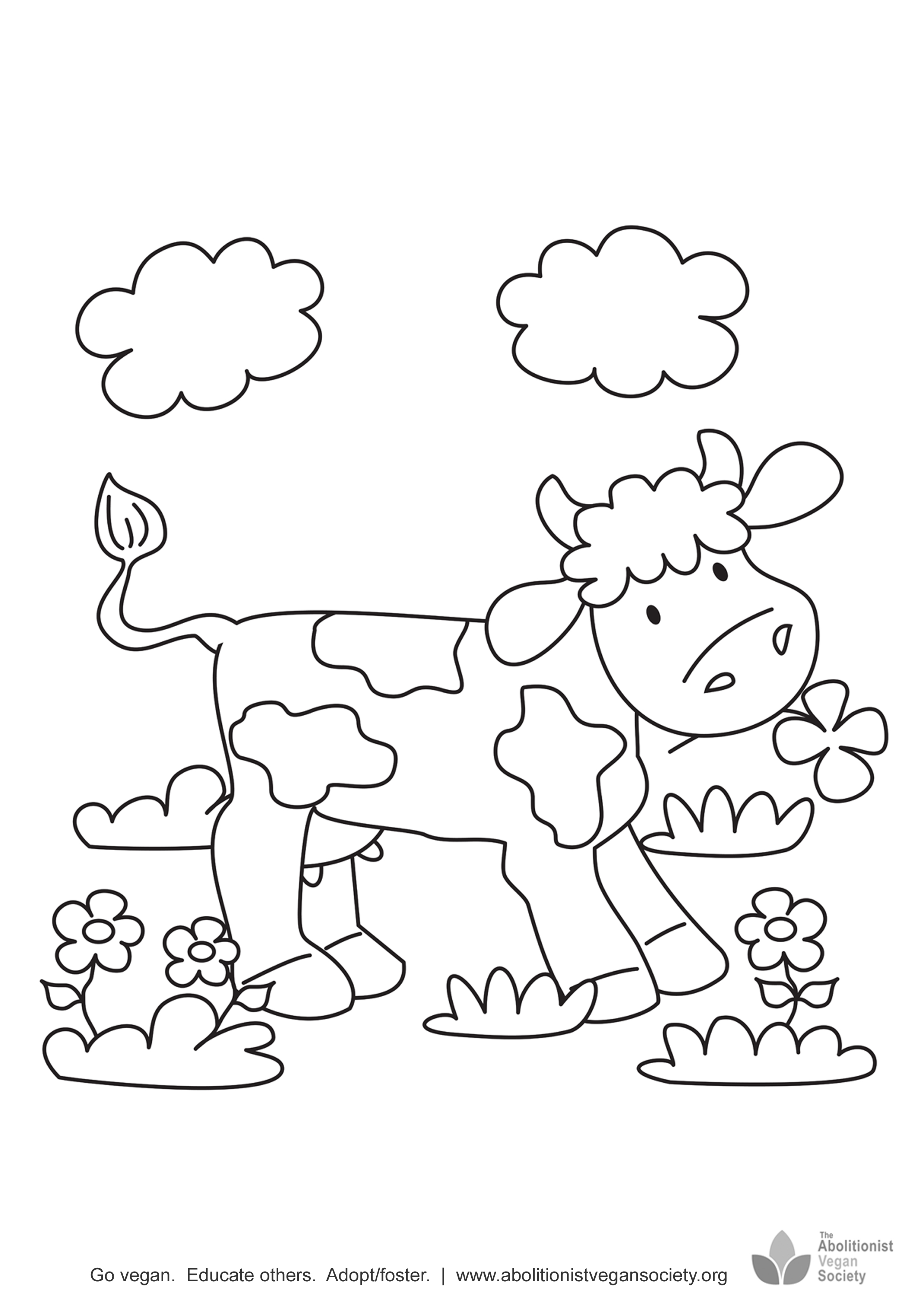2480x3508 Coloring Pages For Children Abolitionist Vegan Society