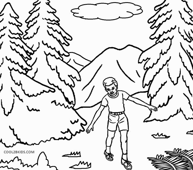 650x573 Printable Nature Coloring Pages For Kids Cool2bkids