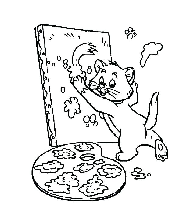 600x686 Painting Coloring Pages New Barbie Painting Coloring Pages
