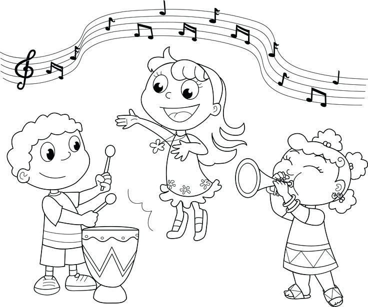 736x615 Music Coloring Page Coloring Pages Musical Instruments Musical