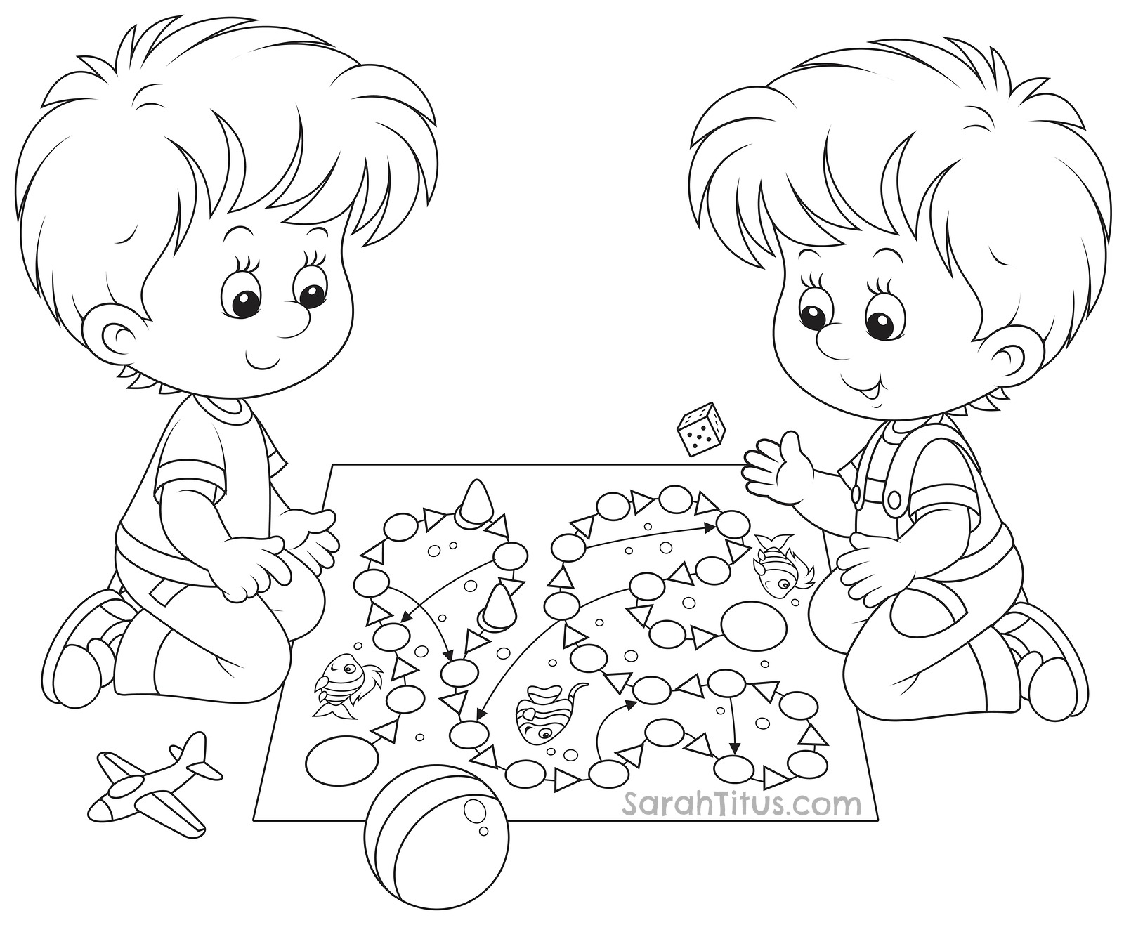 1600x1317 Children Playing Coloring Pages For Kids On Kids Playing Coloring