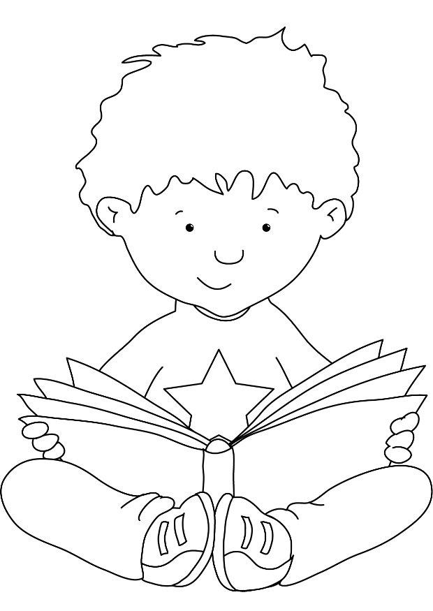 620x875 Reading Coloring 1 Free Coloring Page Site