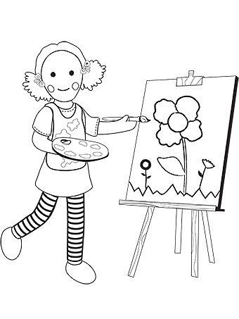 340x453 Play School Colouring Pages Back To School Supplies Coloring Page
