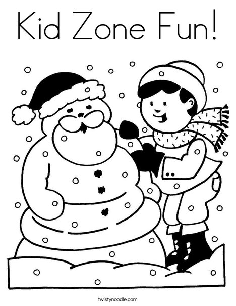468x605 Kid Zone Fun Coloring Page