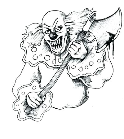 400x449 Clowns Coloring Pages