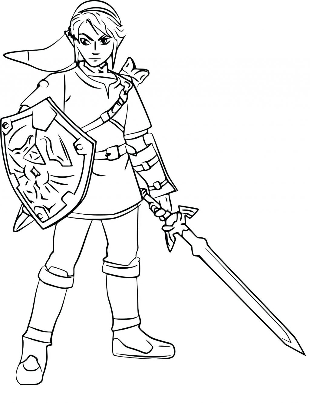 1024x1372 Coloring Page ~ Kim Possible Coloring Pages The Legend Of Link Kim