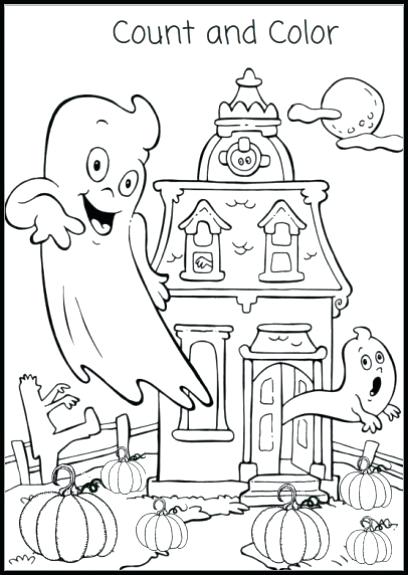 408x575 Halloween Coloring Pages For Toddlers Icontent