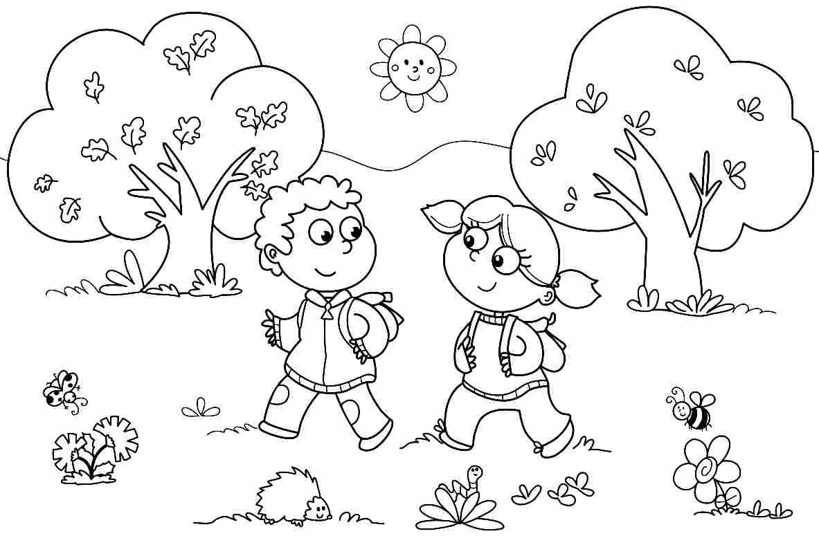 1183x775 Kindergarten Coloring Pages To Print Page 81 On