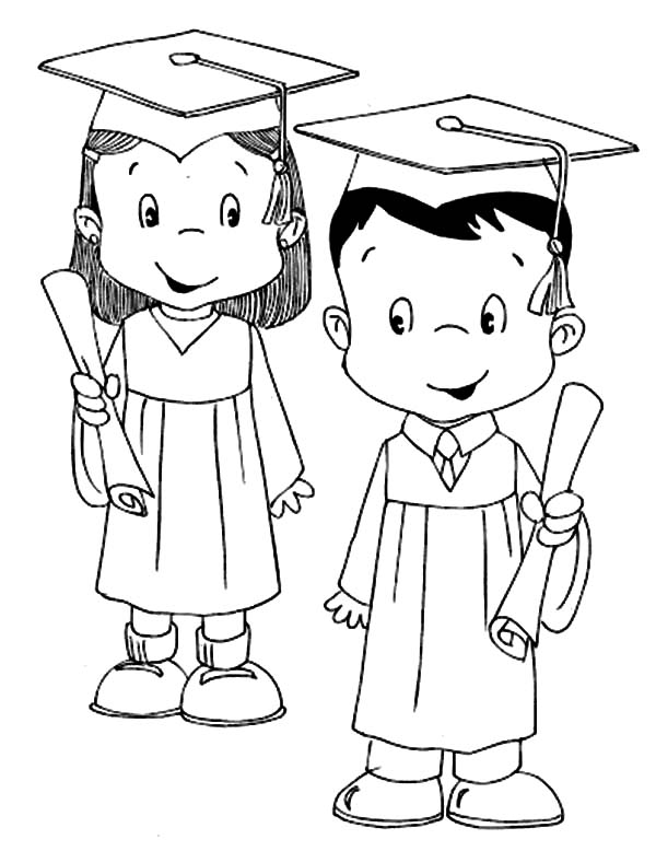 600x778 Graduation Coloring Sheets