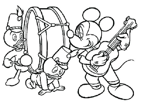 600x434 Music Coloring Pages Musical Instrument Coloring Pages Music