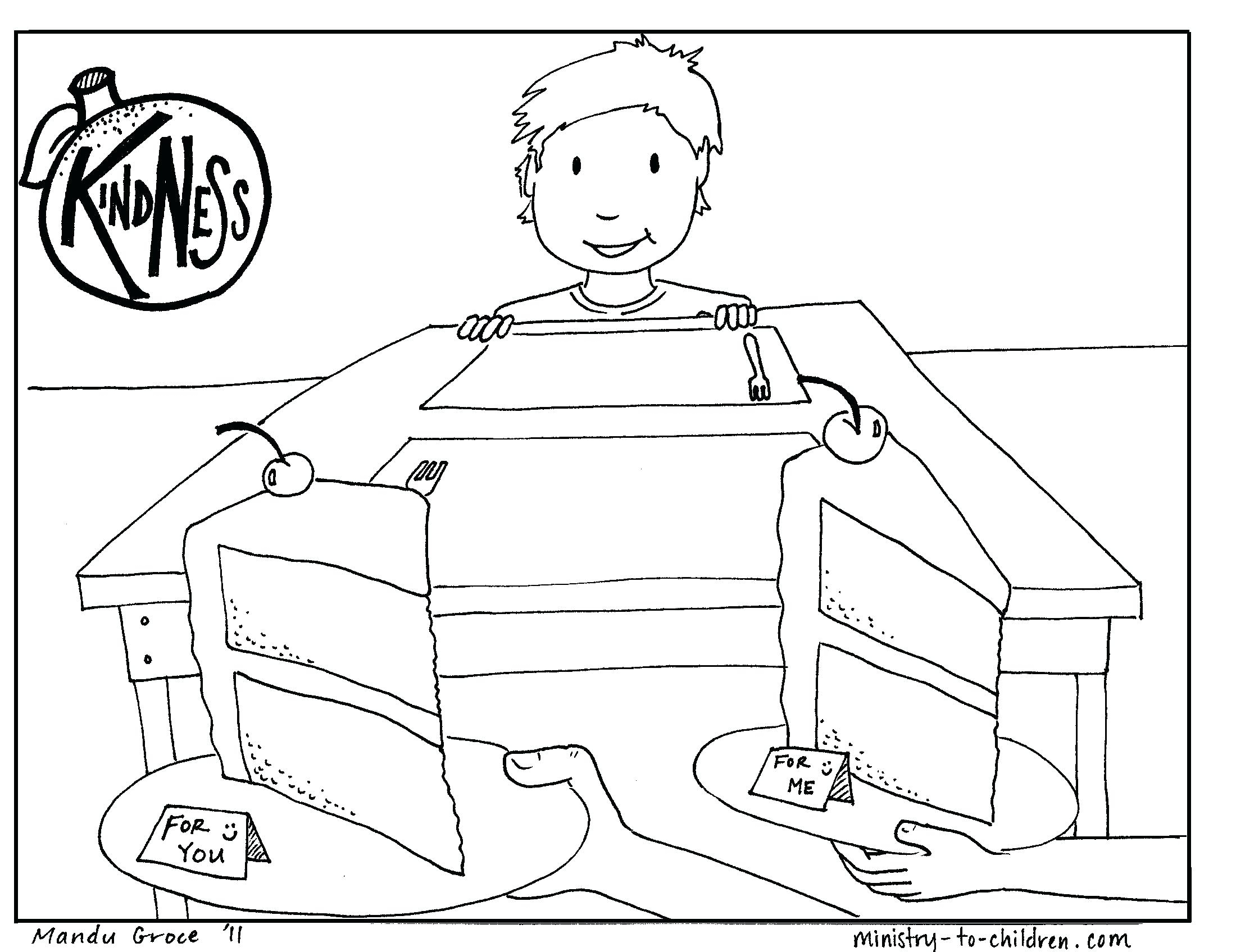 2200x1696 Fruit The Spirit Gentleness Coloring Page Pages Printable Image