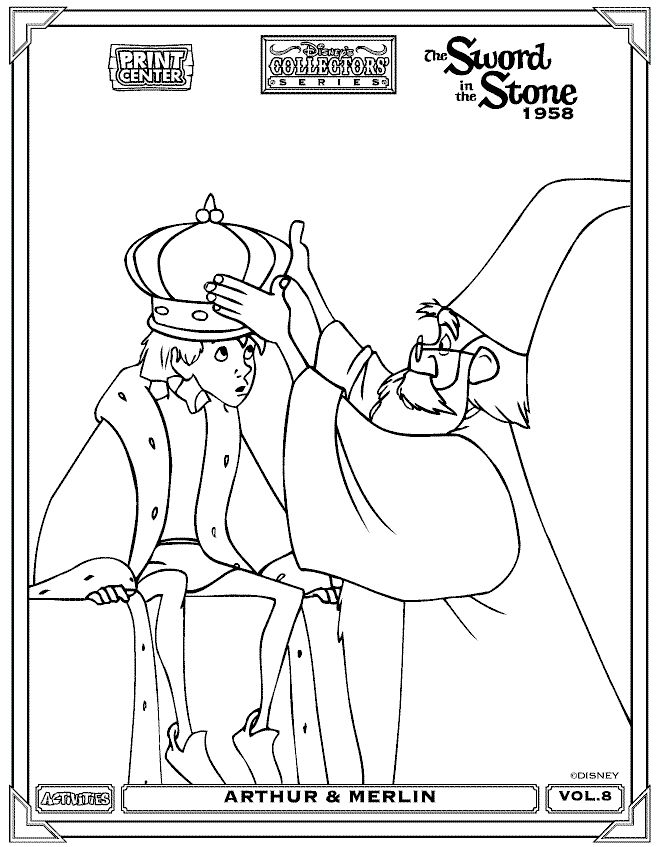 King Arthur Coloring Pages