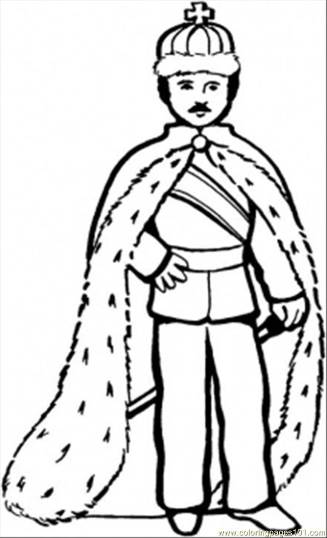 King Coloring Pages