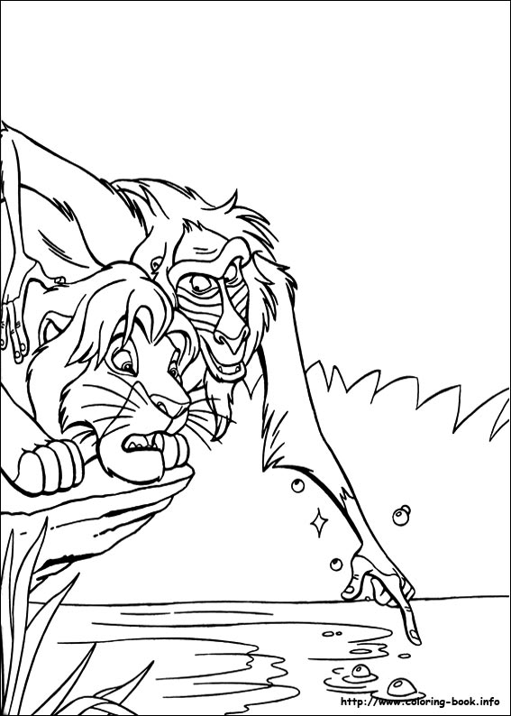 567x794 The Lion King Coloring Pages On Coloring