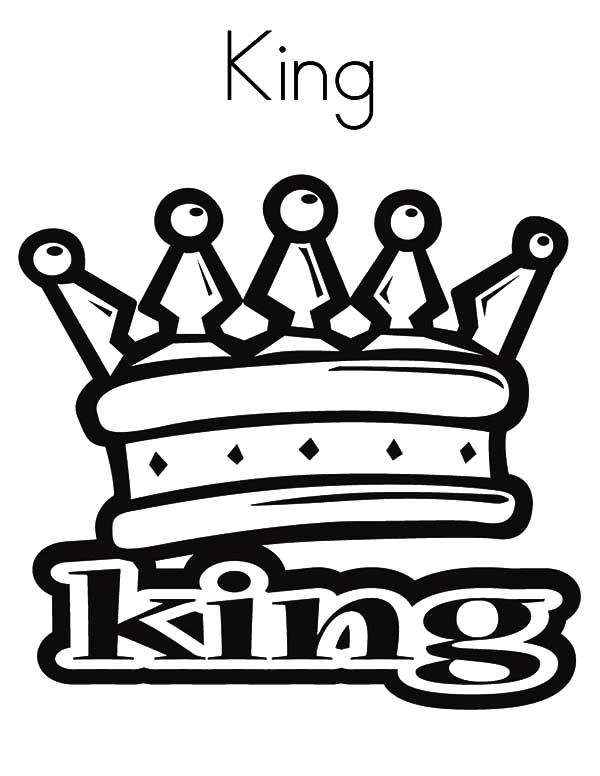 600x776 King Crown Coloring Pages